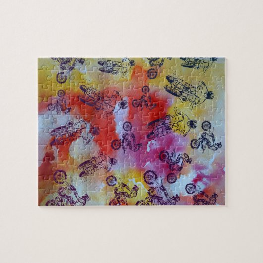 Moto Cross Puzzle (Horizontal)