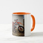 Moto-Crosstasse Tasse (VorderseiteRechts)
