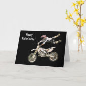 moto der Vatertag Karte (Gelbe Blume)