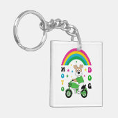 Moto Dog Schlüsselanhänger (Vorderseite links)