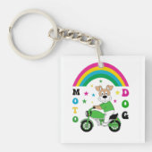 Moto Dog Schlüsselanhänger (Vorderseite)