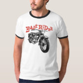 Moto einfacher Reiter T-Shirt (Vorderseite)