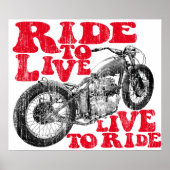 Moto-Fahrt Poster (Vorne)