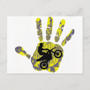 Moto Fresh Paint Postkarte