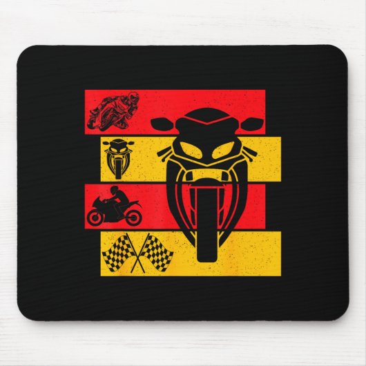 Moto Gp Motorcycle Gp Racing Motorcycles Biker Boy Mousepad (Vorne)
