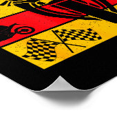 Moto Gp Motorcycle Gp Racing Motorcycles Biker Boy Poster (Ecke)