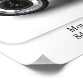 Moto Guzzi 850 Le Mans 1976 Motorrad - A3 Größe Poster (Ecke)