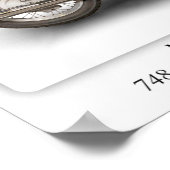 Moto Guzzi V7 Sport Motorrad - A3 Poster (Ecke)