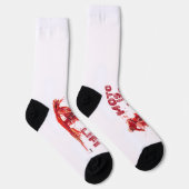Moto Is Life Crew Socken (Rechts)