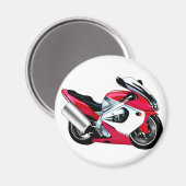Moto Koolart Magnet (Vorderseite/Rückseite)