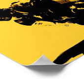 Moto Life Yellow Poster (Ecke)