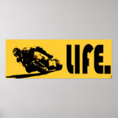 Moto Life Yellow Poster (Vorne)