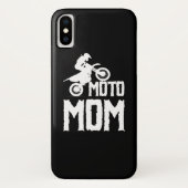 Moto Mama Motorcross Case-Mate iPhone Hülle (Rückseite)
