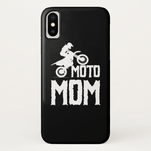 Moto Mama Motorcross Case-Mate iPhone Hülle (Rückseite)