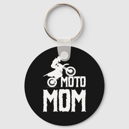 Moto Mama Motorcross Schlüsselanhänger (Vorderseite)