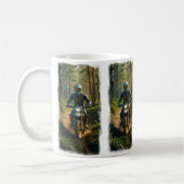 Moto-Mischen - Motocross-Renner Kaffeetasse (Links)
