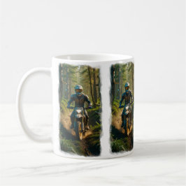 Moto-Mischen - Motocross-Renner Kaffeetasse