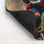 Moto-Mischen - Motocross-Renner Mousepad (Ecke)