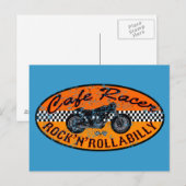Moto Rock Postkarte (Vorne/Hinten)