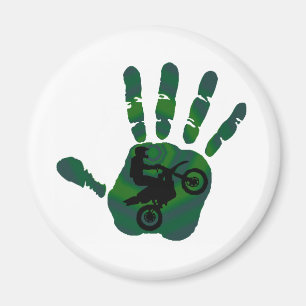 MOTO ST PATRICK MAGNET