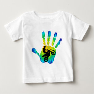 Moto starke Schwingungen Baby T-shirt
