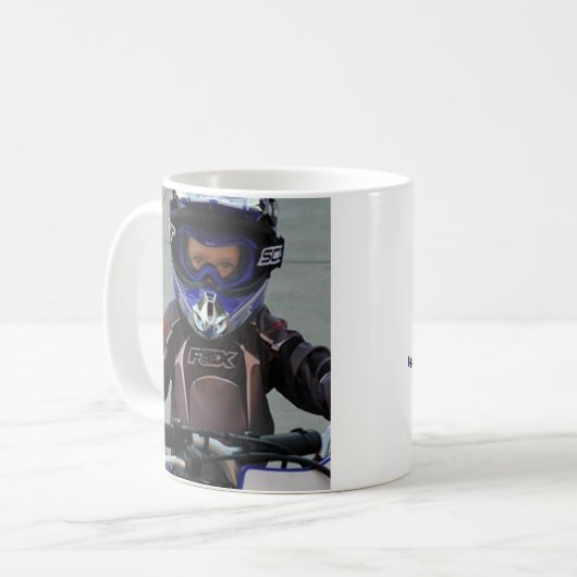 Moto stellen Kaffee-Tasse gegenüber Kaffeetasse (Vorderseite Links)