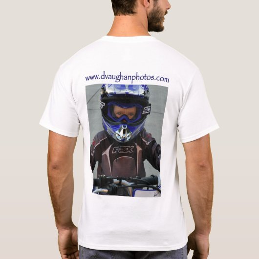 Moto stellen T - Shirt gegenüber (Rückseite)