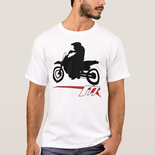 Moto Stern Supermoto, das herein ihn unterstützt T-Shirt (Vorderseite)
