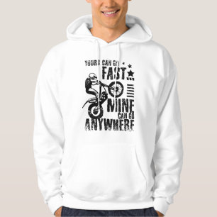 Moto Trial Bike schnell Hoodie