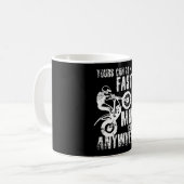 Moto Trialbike Kaffeetasse (Vorderseite Links)