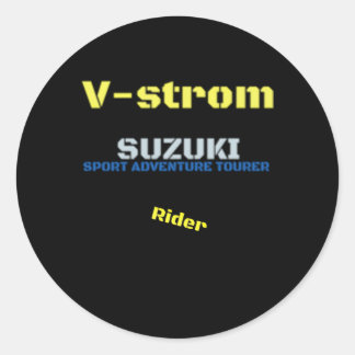 Moto V-Strom Runder Aufkleber