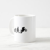 moto Versuch enduro Kaffeetasse (Vorderseite Links)