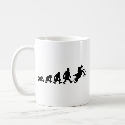 moto Versuch enduro Kaffeetasse (Links)
