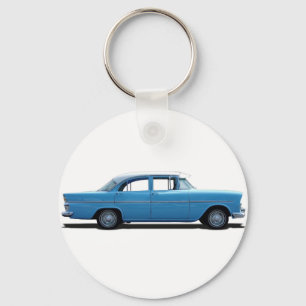 Moto Vintage Blue Holden Schlüsselanhänger