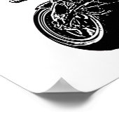 Moto-Wahnsinn Poster (Ecke)