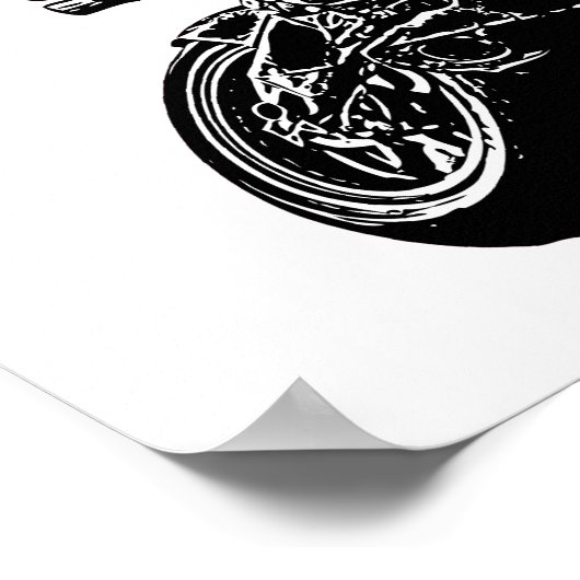 Moto-Wahnsinn Poster (Ecke)