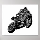 Moto-Wahnsinn Poster (Vorne)