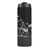 Moto-x Racer - Motocross Racing Thermosbecher (Vorderseite)