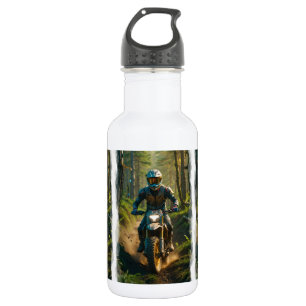 Moto-xing - Motocross-Rennfahrer Edelstahlflasche