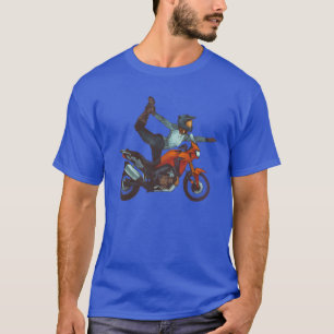 Moto Yogie Frauen, die fahren T-Shirt