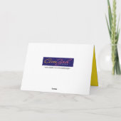 MotoChas Gracias in Udder Words Dank Karte (Rückseite)