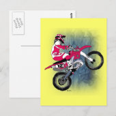 Motocross301 Postkarte (Vorne/Hinten)