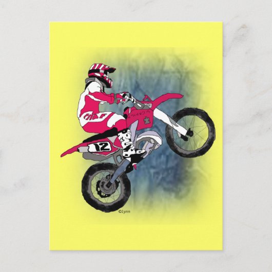 Motocross301 Postkarte (Vorderseite)