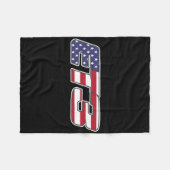 Motocross 2019 fleecedecke (Vorderseite (Horizontal))