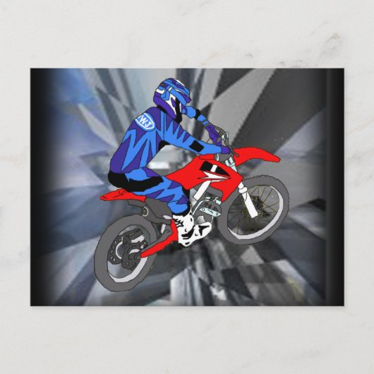 Motocross 204 postkarte (Vorderseite)