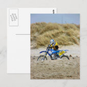 Motocross 2, Dunkerque, Frankreich, 1990er Postkarte (Vorne/Hinten)