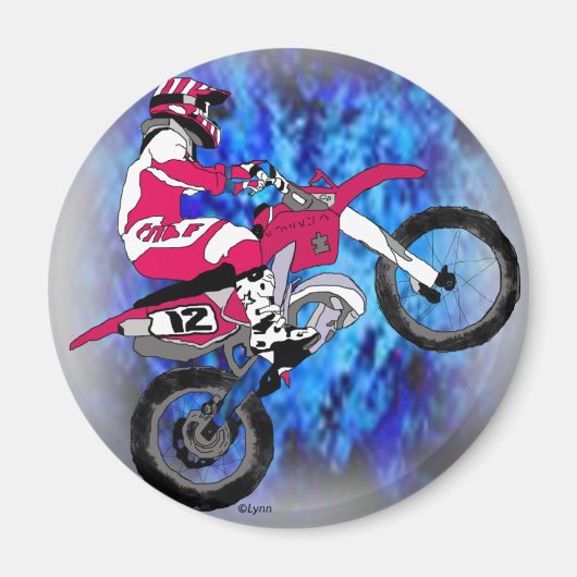 Motocross 306 magnet (Vorne)
