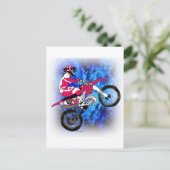 Motocross 306 postkarte (Stehend Vorderseite)