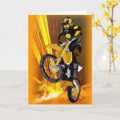 Motocross 404 karte (Gelbe Blume)