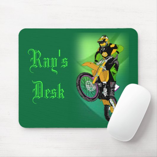Motocross 406 mousepad (Mit Mouse)